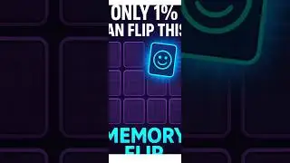 Only 1% Can Beat This Flip Card Memory Game! 🔥 | Mind Puzzle Challenge