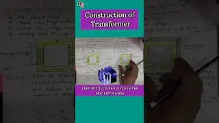Construction of Transformer #transformer #primarycoil #winding #radiology #shorts