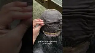 How to make your wig smaller in 10 seconds!👏 Got it?  #tinashehair #wigs #shorts
