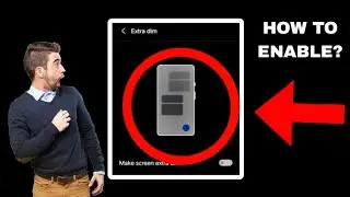 how to enable extra dim mode on any phones 📱