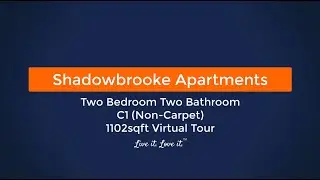 Stafford Texas Apartments C1 1102sqft Virtual Tour
