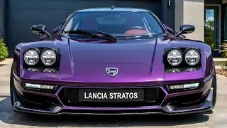 Новая Lancia Stratos 2026 года — легенда ралли вернулась, и она НЕВЕРОЯТНО БЫСТРАЯ! 🔥🚗