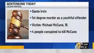 Sentencing today for last person convicted in 2023 murder of a 16-year-old