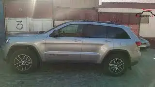 Jeep Grand Cherokee IV (WK2) с багажником Багажник Turtle Can Carry Air 3  серебристый