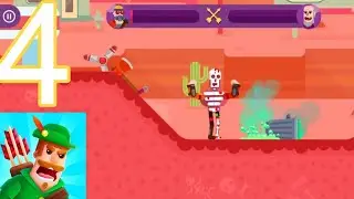 Bowmasters - Gameplay Walkthrough Part 4 - Easy Tournament (iOS, Android)