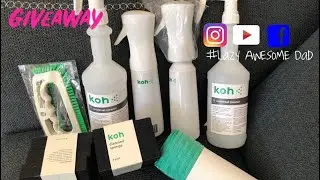 DID YOU WIN? 1st giveaway 🙏 Koh ekoworx pack with little Mikaela