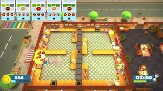 Overcooked AYCE Original Overcooked Level 6-2 4-stars solo