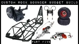 ***Custom RC Rock Bouncer budget build series part five*** (axles and links)