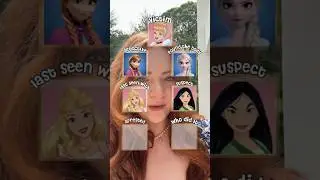 Disney Princess Murder Mystery🤣🫣🕵️&zwj;♀️ #funny #disney #princess #disneyprincess #sadiesink #shorts