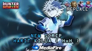 Script Skin Harith Killua Hunter x Hunter No Password - Full Effect & Sound With Logo - Latest