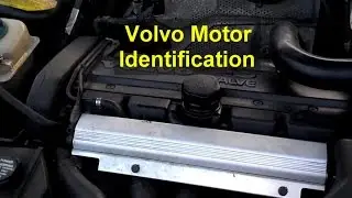 Where to find the engine serial number location on block SN / PN, Volvo 850, S70, V70, XC70  - VOTD