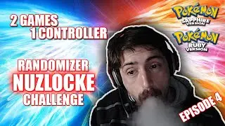 Ep.4 - [HARDEST POKEMON NUZLOCKE RANDOMIZER] 2 Games 1 Controller Challenge - Island Slaughter