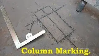 Column Marking on P.C.C BED