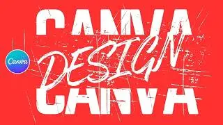 How to Create Animated Text Splitting in Canva | Canva For Beginners Tutorial