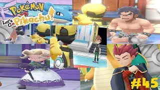 Pokemon Let's Go Pikachu - Part 45: Elite Four & Pokemon Trainer Trace Rematch