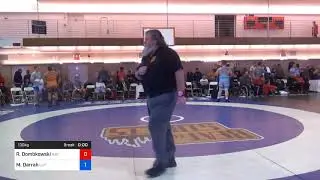 130 Kg Prelims Ronald Dombkowski Bad Karma Vs Max Darrah Cliff Keen Wrestling Club