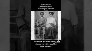 My Great, Great Grandfather Died Of Exhaustion￼ 101 Years Ago Today.