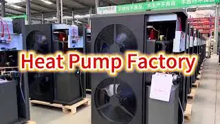 Good-looking heating cooling and domestic hot water three in one heat pump