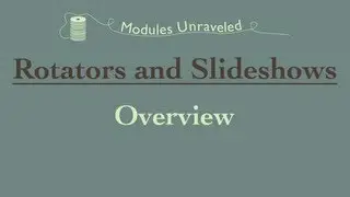 Drupal 7: Rotators and Slideshows