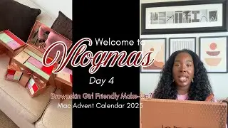 Vlogmas Day 4: Dark Skin Friendly Make Up? (Mac Advent Calendar series)