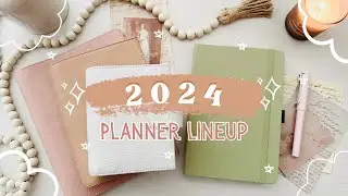 2024 planner line up | Welcome to my new channel @nattastudio