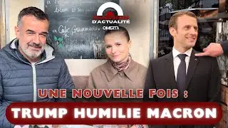 TRUMP HUMILIE MACRON AU SOMMET POUR LA PAIX &Agrave; GAZA