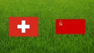 1986 FIFA World Cup Qualification - Switzerland v. Soviet Union
