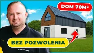 DOM 70m2 bez pozwolenia JAK SPRAWDZA SIĘ W REALNYM ŻYCIU? | Family Smart 70 | HowSmart