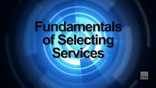 EIS Service Guides: Selecting Services and Understanding Factors to Making a Good Decision with EIS