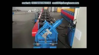 High-Speed U Profile Channel Roll Forming Machine