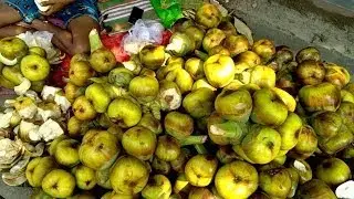Kolkata Street Food Jelly Diamond Fruit ( Pallet Shells) India Street Food