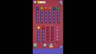 Kitty Sort: Twisted Tails Level 386-390 Gameplay | Funny Games