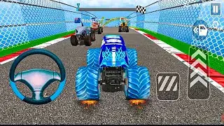 Monster Trucks - Munster Truck Mega Ramp Extreme Racing - Car game video - Android Gameplay - #533