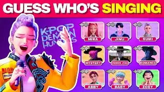 Guess Who&rsquo;s Singing | Kpop Demon Hunters OST Quiz Challenge 🎤🔥