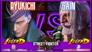 SF6 Match &diams; RYUKICHI (Ed) 🆚 GAIN (JP) &diams; High level matches