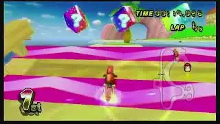 Mario Kart Wii Shell Cup as Diddy Kong