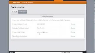 Zumo - Update Contact Info, Change Password, Request Daily Email Statements