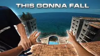 ⚠️ We climb a COLLAPSING BUILDING | never try this 🚧