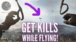 MID-AIR kill while parachuting in WARZONE | Call of Duty Modern Warfare