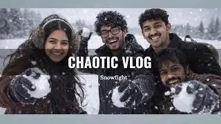 Walking on a frozen pond | Snowfight | Germany #indianingermany #studyingermany #studyabroad