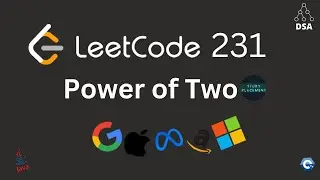 Leetcode 231 | Power of Two | Bit Manipulation & Math Logic | Java | DSA Daily Challenge
