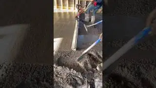 Floor Pour for the Office Section of the Warehouse