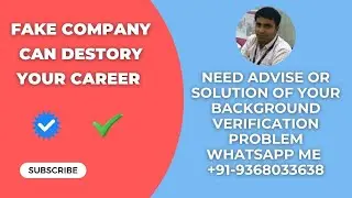 Failed Background Verification Fake Documents Case No 26 #bgv #fakesalary #verification
