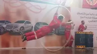 Russian singer with street dance