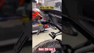 Duke 250 Gen 3 aftermarket tail tidy 😍 #duke250 #duke250newmodel2024 #dukemodified #tailtidy