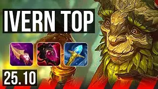 IVERN vs JAYCE (TOP) | 66% winrate, 7/3/17 | KR Master | 25.10