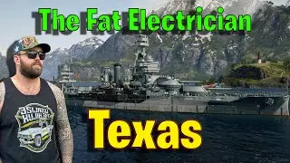 Meet The Texas! Tier 4 American Battleship in World of Warships Legends!