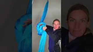 How to braid aerial silks #aerial #aerialsilks #cirque