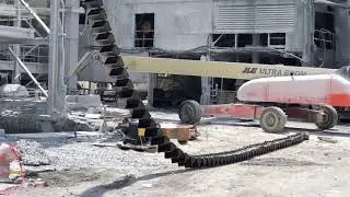 Bucket Elevator Chain Install