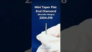 Mini Taper Flat End Bur | Diamond Dental Bur